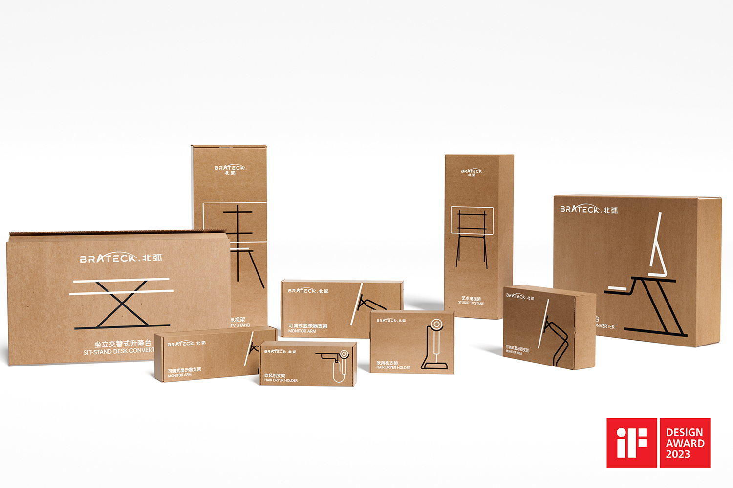 BRATECK Packaging Series